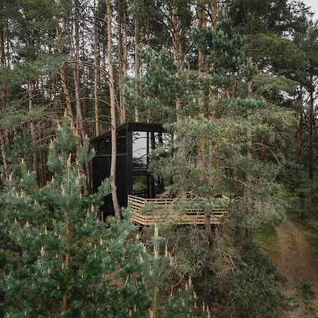 Treehouse Virs Bedugnes Jurbarkas Exterior photo